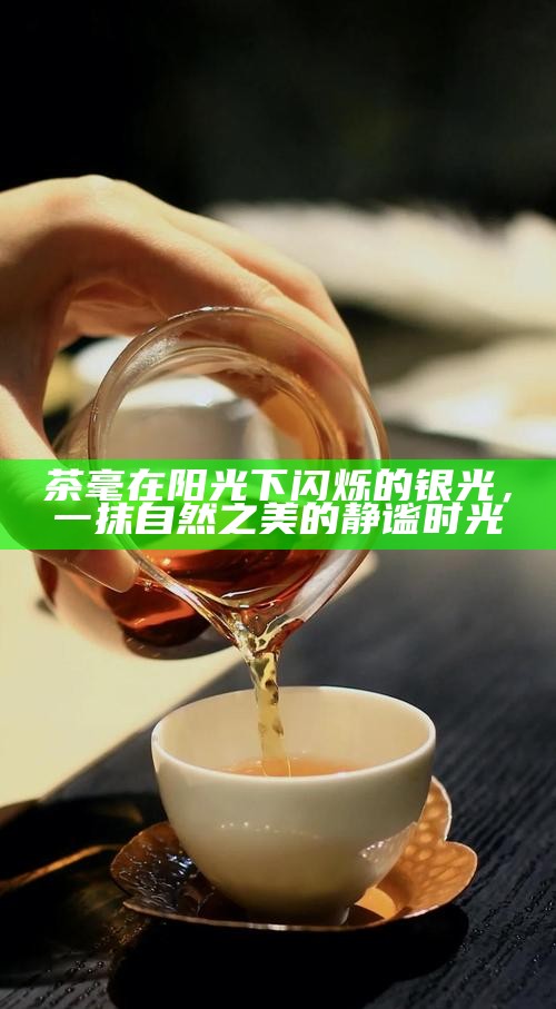茶毫在阳光下闪烁的银光，一抹自然之美的静谧时光